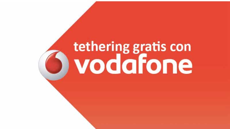 Tethering con Vodafone gratis