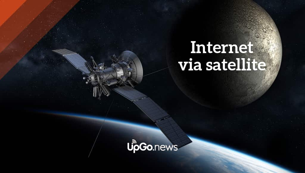 Internet via satellite