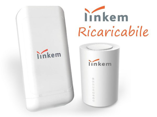 Linkem Ricaricabile. Immagine dei dispositivi in dotazione con Linkem Linkem ricaricabile