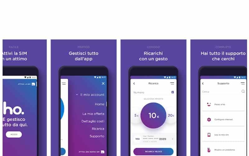 app ho.mobile ho.mobile applicazione