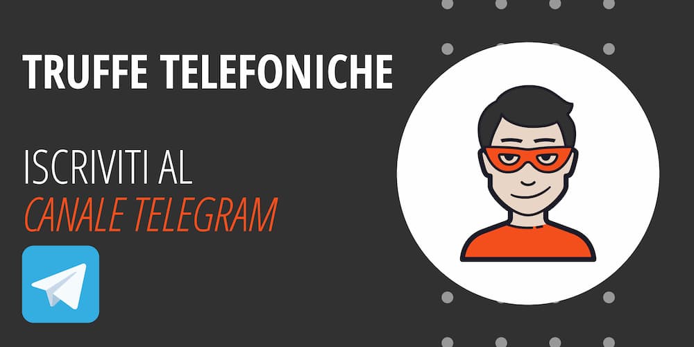 Truffe Telefoniche Canale Telegram