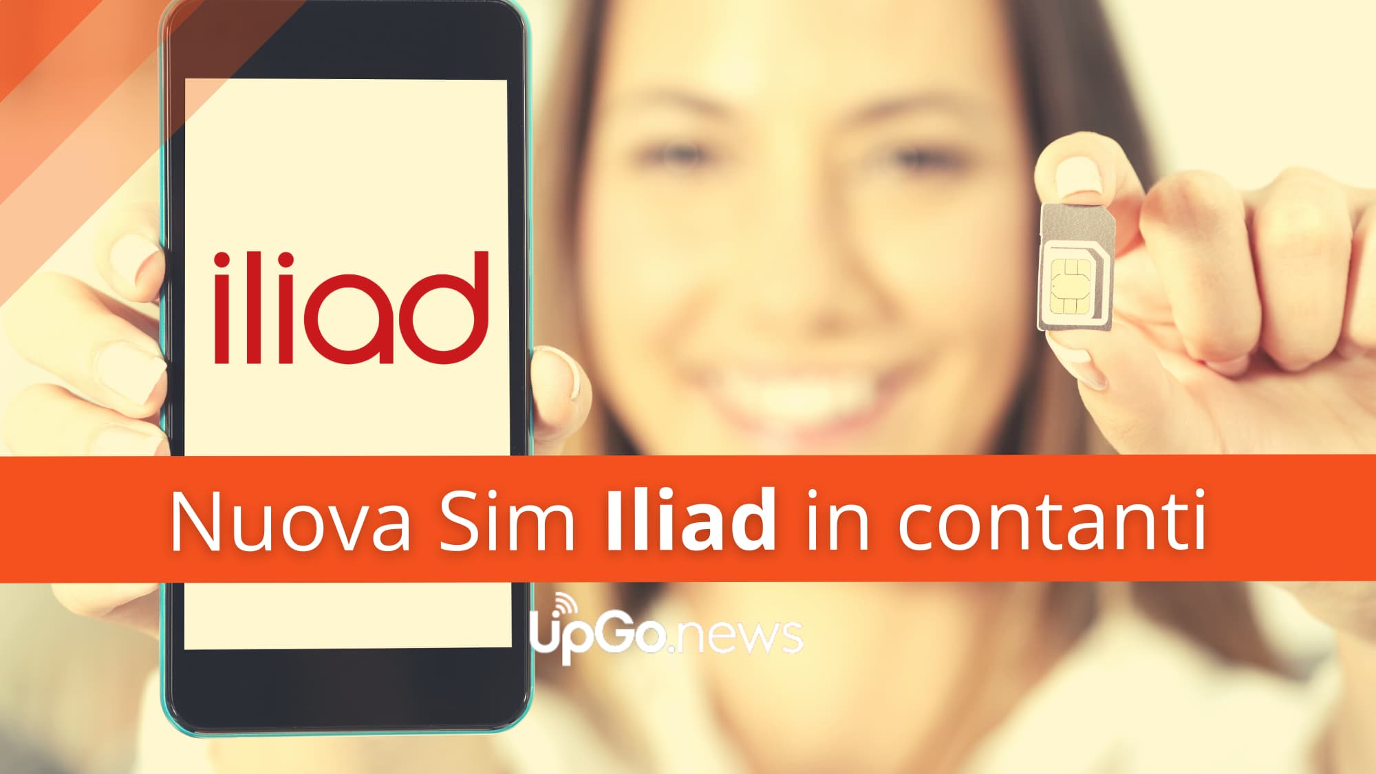 Nuova Sim Iliad in contanti