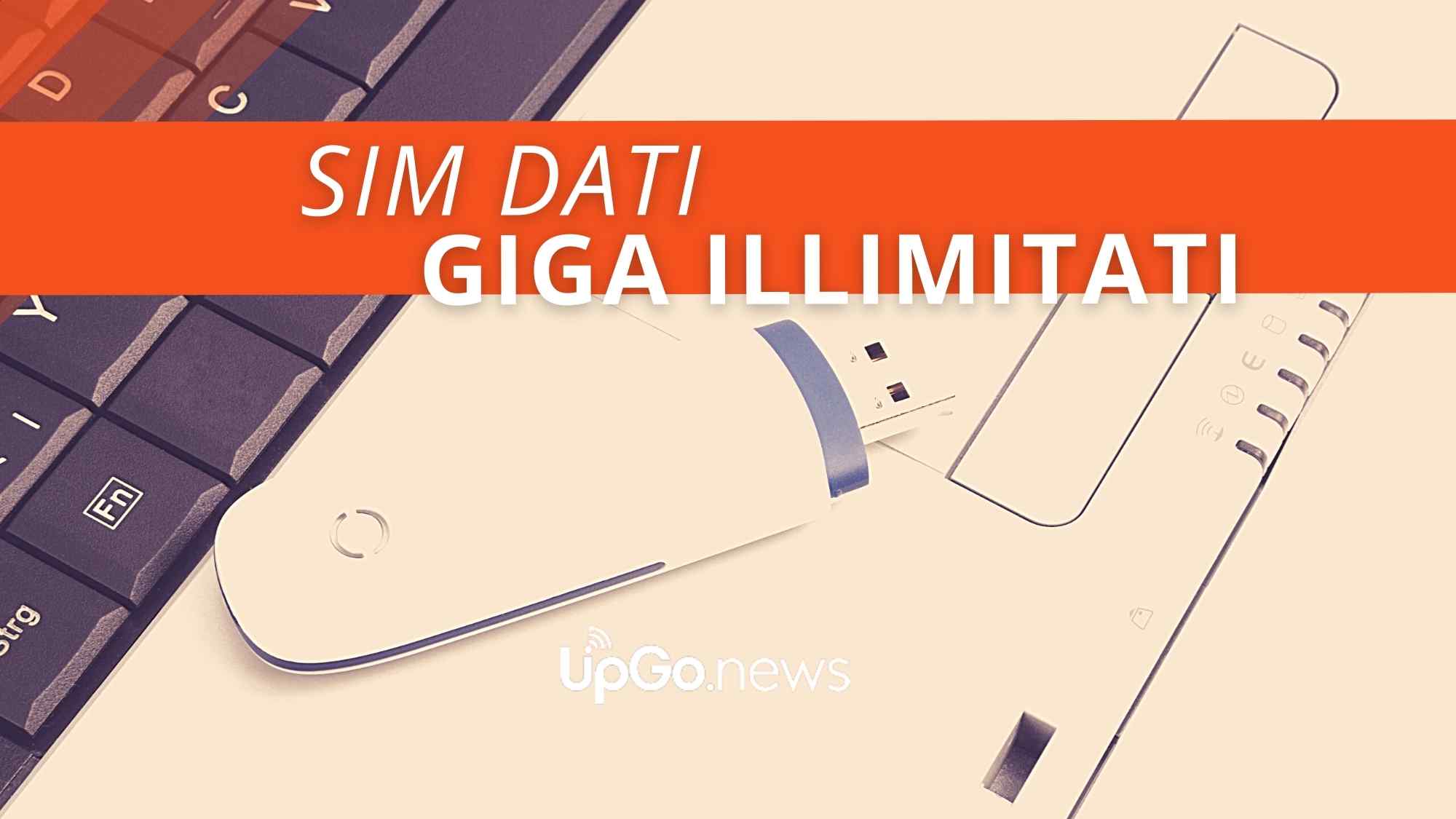 Sim dati con Giga Illimitati