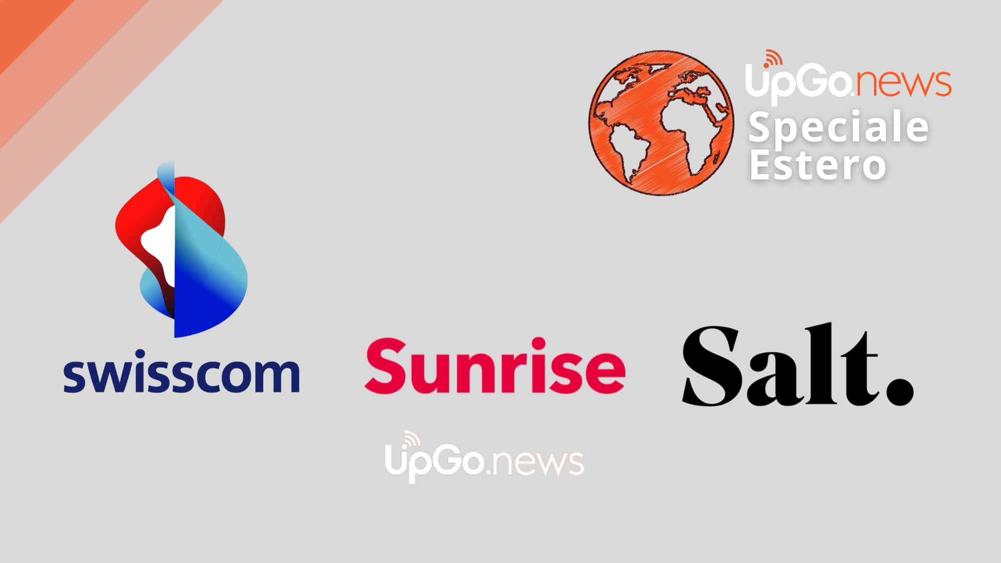 Loghi Swisscom Sunrise e Salt