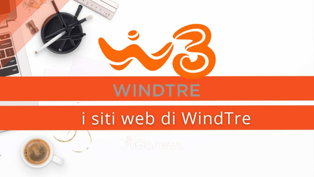 I siti web di WindTre