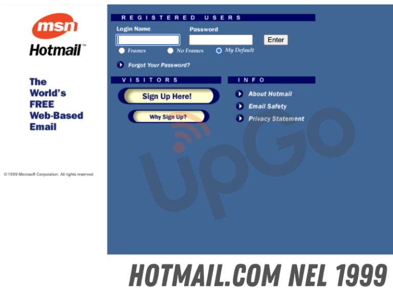 COME ACCEDERE A HOTMAIL visual data 5
