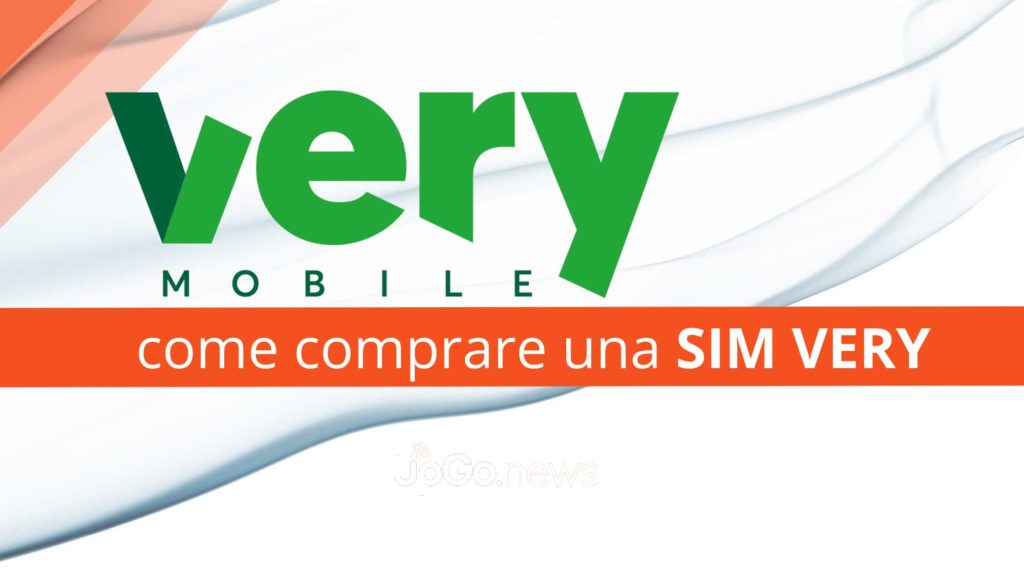 comprare una sim di Very Mobile