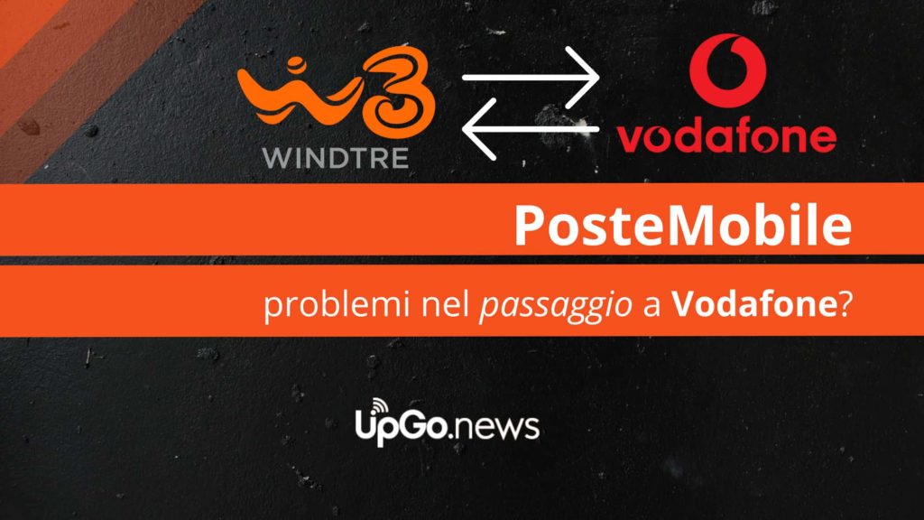 PosteMobile problemi passaggio a Vodafone