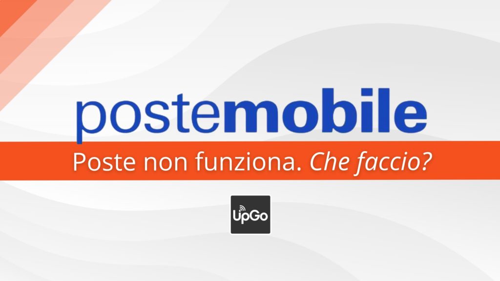 PosteMobile non funziona più