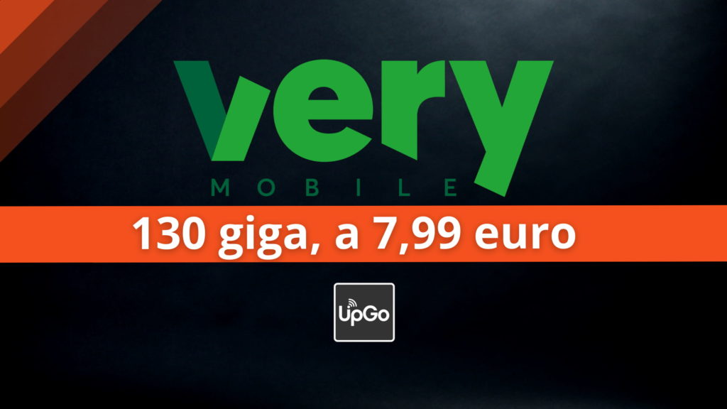 Offerta Very Mobile 130 giga a 7,99 euro. Come fare per attivarla