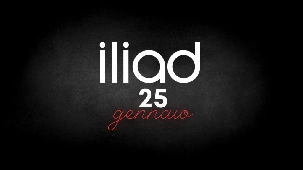 Iliad diretta 25 gennaio 2022