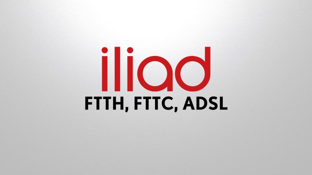 Iliad FTTH, FTTC, ADSL