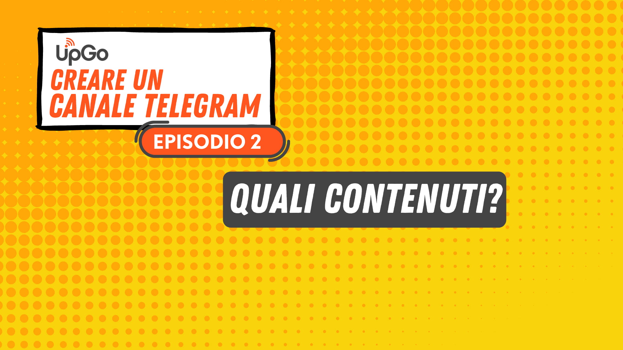 Contenuti adatti per un nuovo canale Telegram