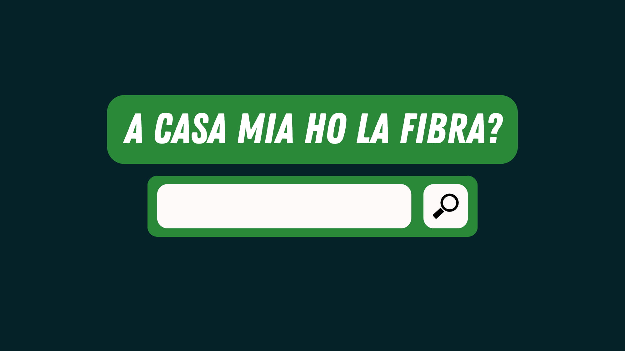 fibra a casa mia. Come controllare