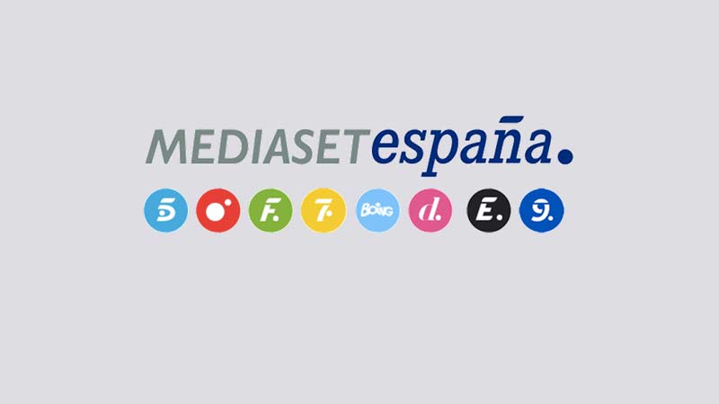 Mediaset Espana loghi Mediaset Espana loghi